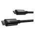 Baseus Tungsten Gold Fast Charging Data Cable Type-C to Type-C 240W 2m - Black